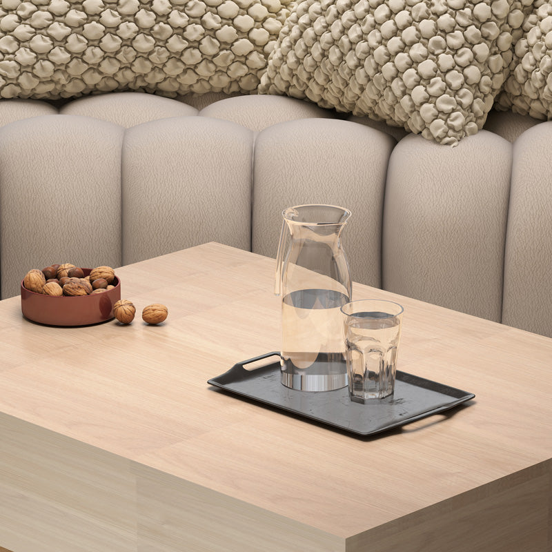 Masa Aravis cu functie polimorfa, Lemn, Natur, 80x60x42 cm, perspectiva suplimentara