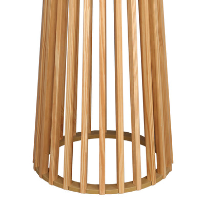 Masa bar Domonic mdf, Natural, D60x105 cm, detaliu produs
