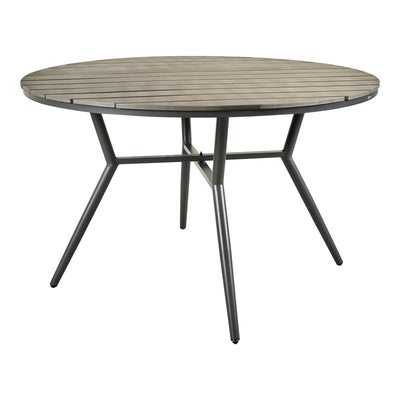 mobilier de gradina Masa cu functie multifunctionala Appa, Aluminiu și placaj, 120x74 cm