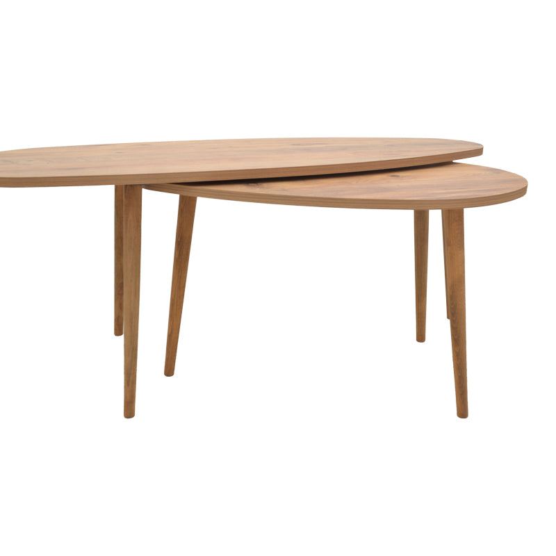 Masa de cafea din de nuc Monty, 116x46x46 cm - Nuc
