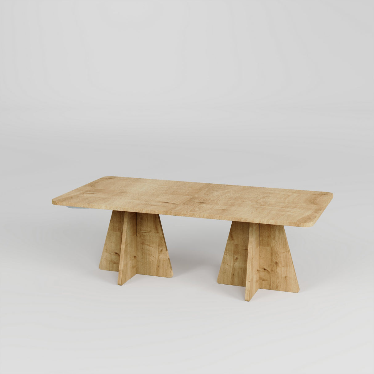 Masa de cafea Mushroom 2 Neostill, negru, Sapphire, Oak, 120x60 cm - Sapphire Oak