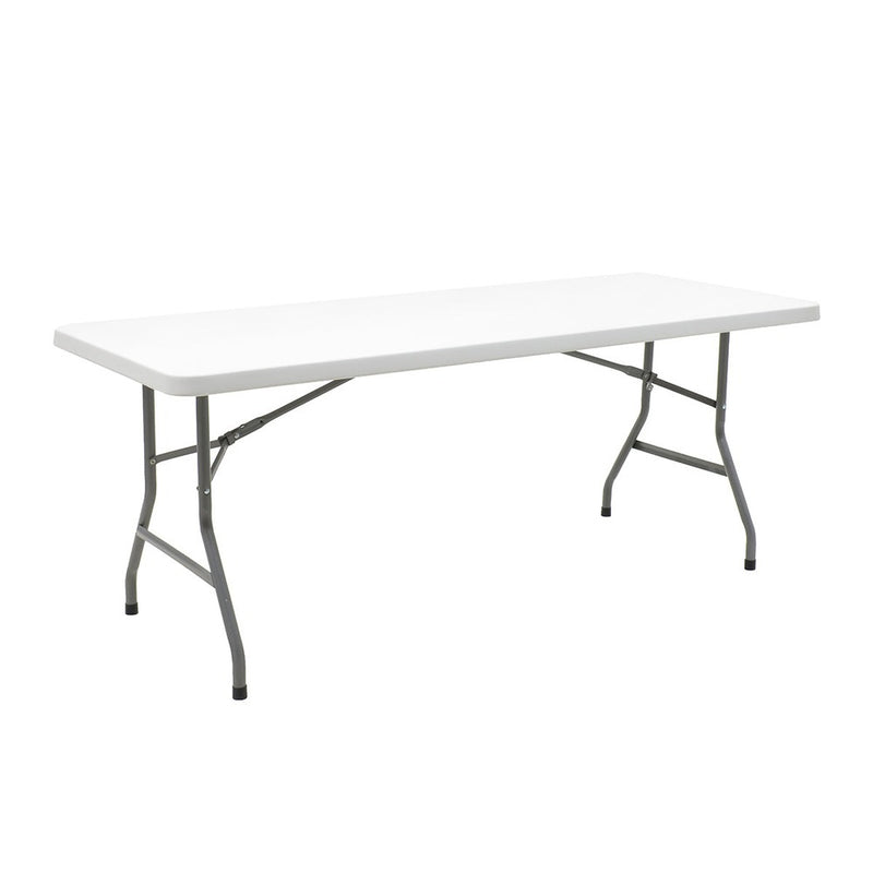 mobilier de gradina Masa de camping pliabila comerciala Aprilia granit alb 183x76x74cm