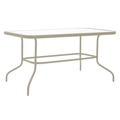 Masa de dining cu 5 piese Valor-Calan, metal & Sticla, Multicolor, 110x60x70 cm, foto produs
