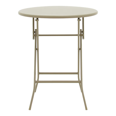Masa de dining metalica cu functie Albero-Calan, metal, Champagne, 60x70 cm, foto produs 6