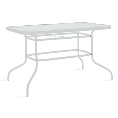 mobilier de gradina Masa de Gradina Valor Alb 120x70x70 cm