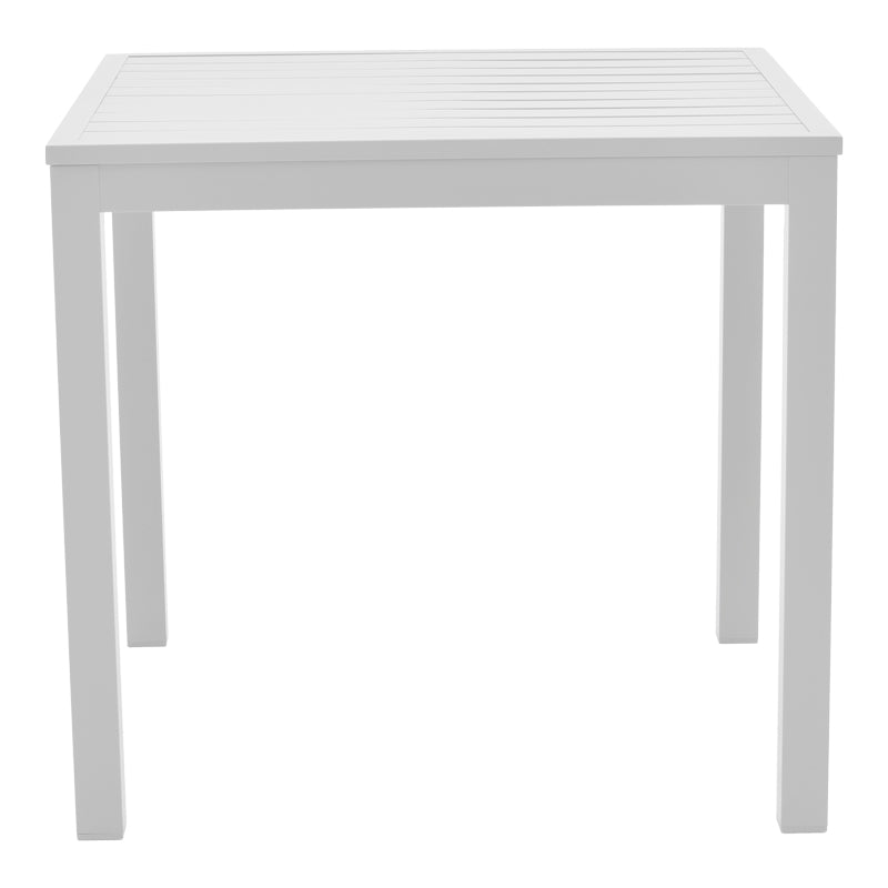 Masa de sufragerie Kliton - Azelie set de 3 aluminiu, alb, 80x80x74 cm, foto produs 11