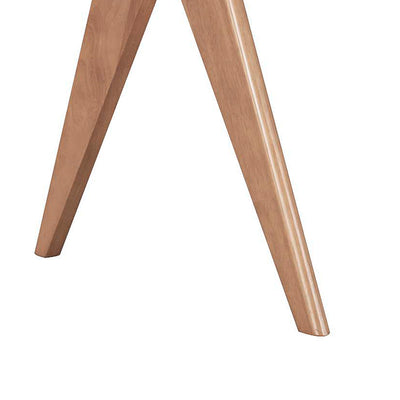 Masa de sufragerie Winslow, rubberwood, nuc deschis, 160x85x75 cm, detaliu produs