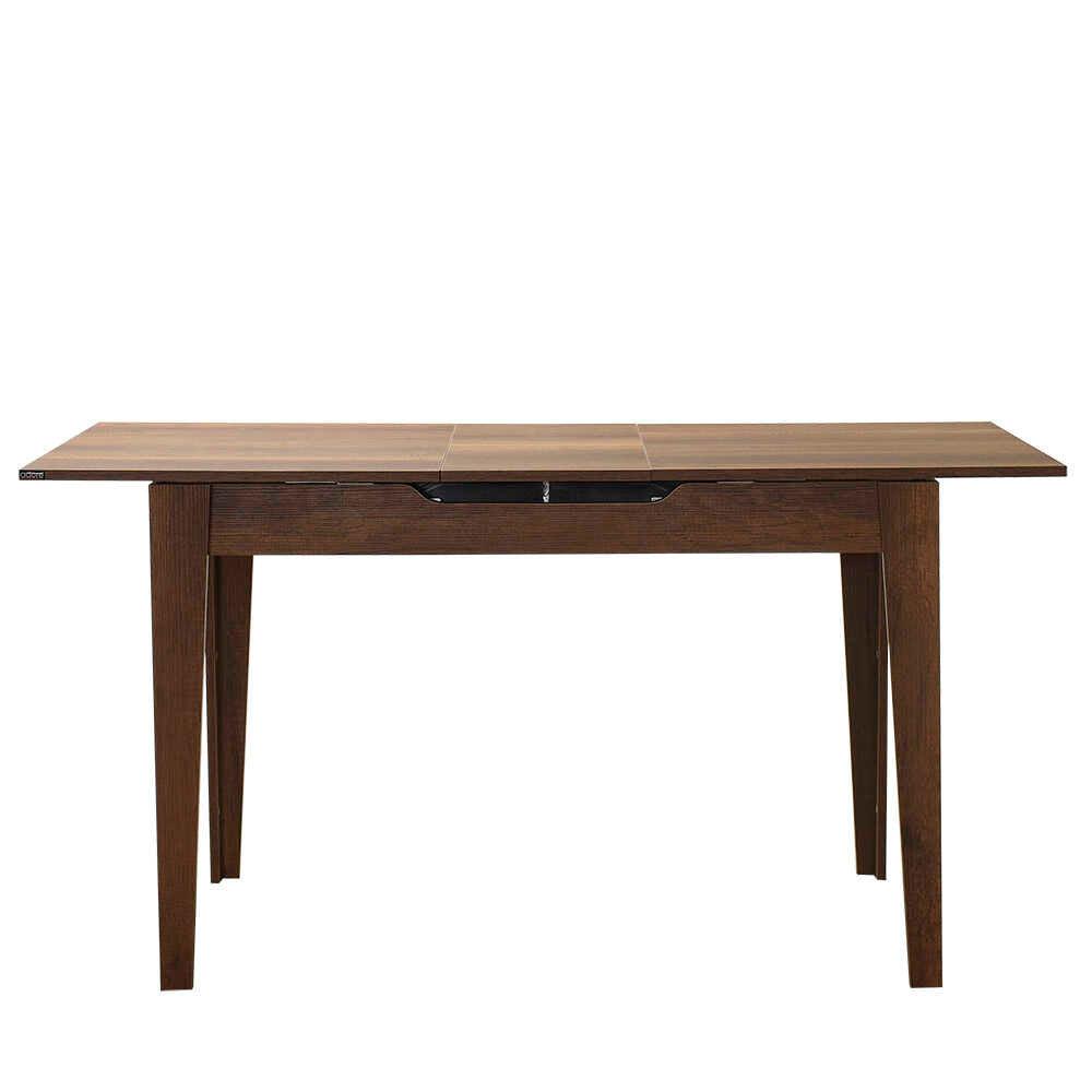 Masă Dining Adore, Design Modern, Extensibilă, 120–150 cm, 120x70x75 cm - Maro