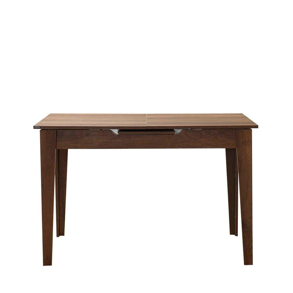 Masă Dining Adore, Design Modern, Extensibilă, 120–150 cm, 120x70x75 cm - Maro