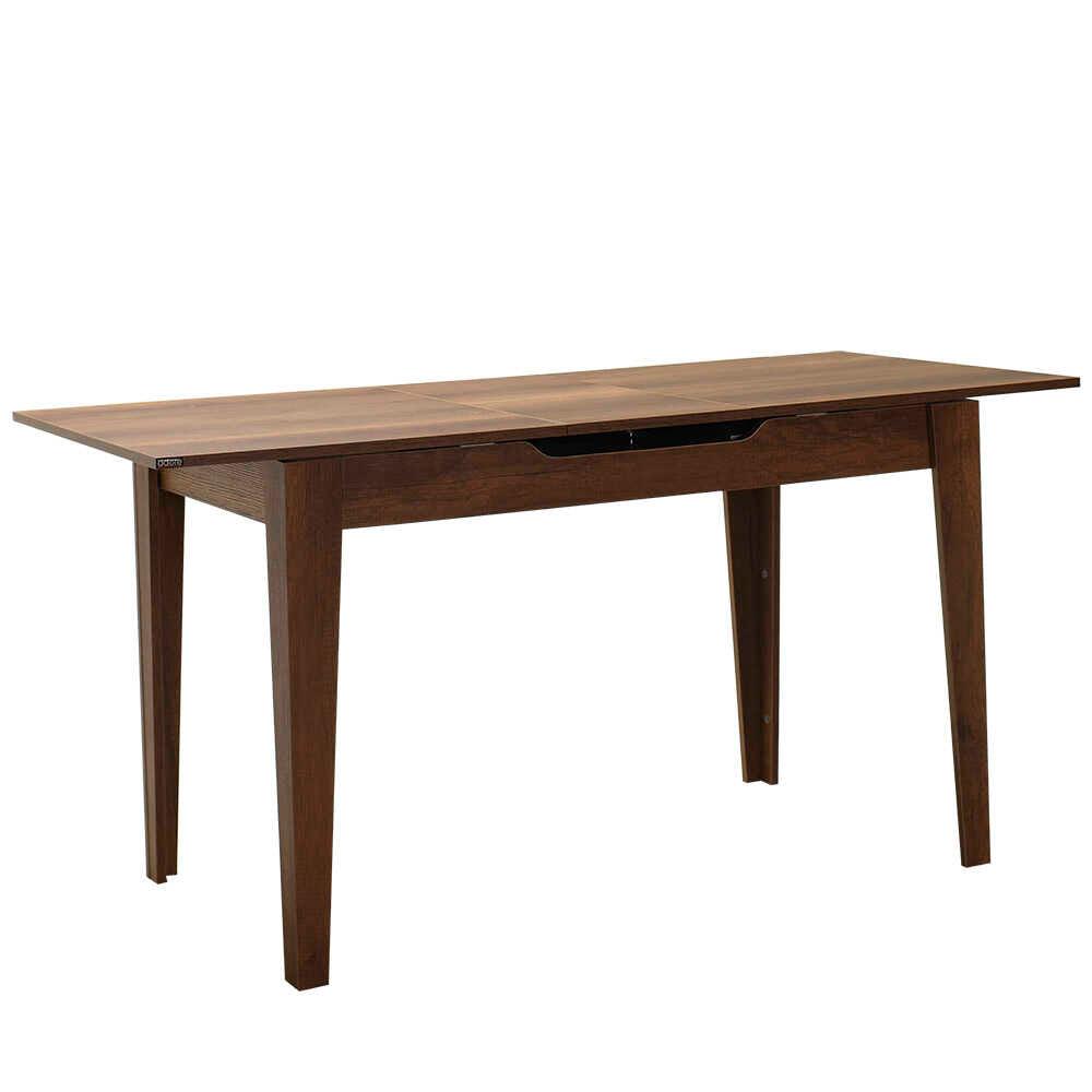 Masă Dining Adore, Design Modern, Extensibilă, 120–150 cm, 120x70x75 cm - Maro