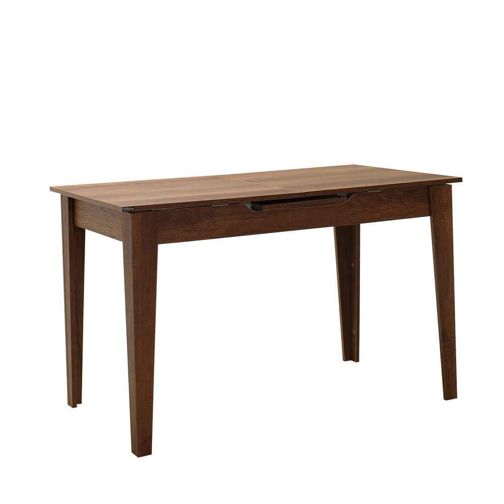 Masă Dining Adore, Design Modern, Extensibilă, 120–150 cm, 120x70x75 cm - Maro