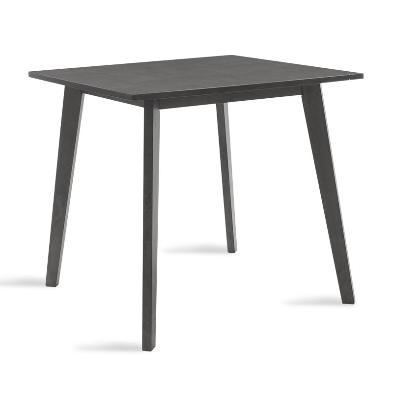 Masa dining Benson, Gri - Nuc, 80x80x75 cm - Gri