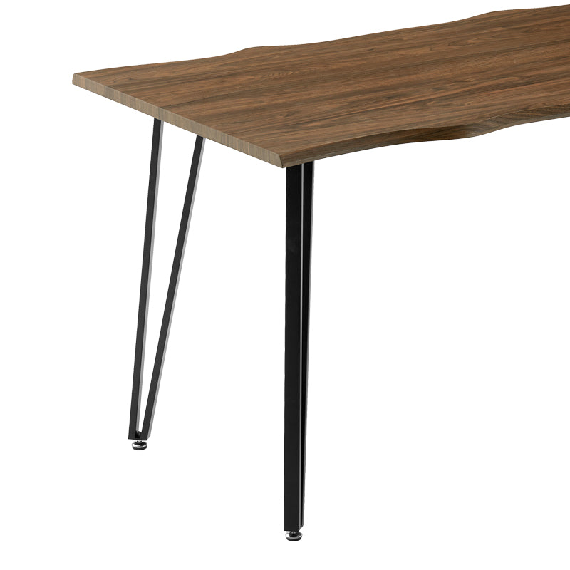 Masa dining Izzac, Nuc, 140x80x76 cm, imagine suplimentara