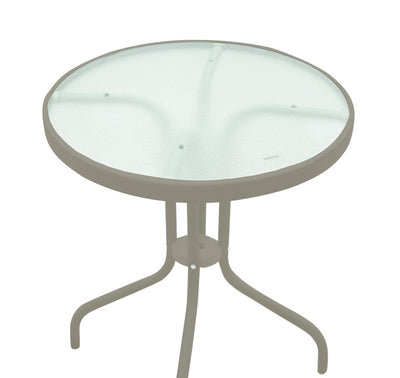 Masa dining Watson, Sampanie, Auriu, 60x60x70 cm, detaliu produs