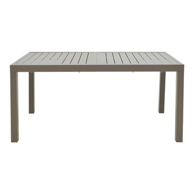 Masa extensibila cu functie versatila Lafla, Aluminiu, Champagne, 160-240x90x75 cm, detaliu produs