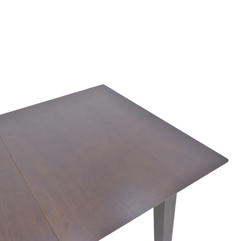Masa extensibila din lemn Mabor, nuc, 120-150x80x73 cm - Nuc