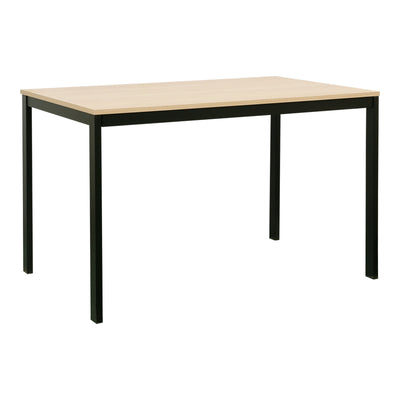 masa dining Masă extensibilă Extento, Lemn/Metal, 120-180x74x75 cm, Naturală