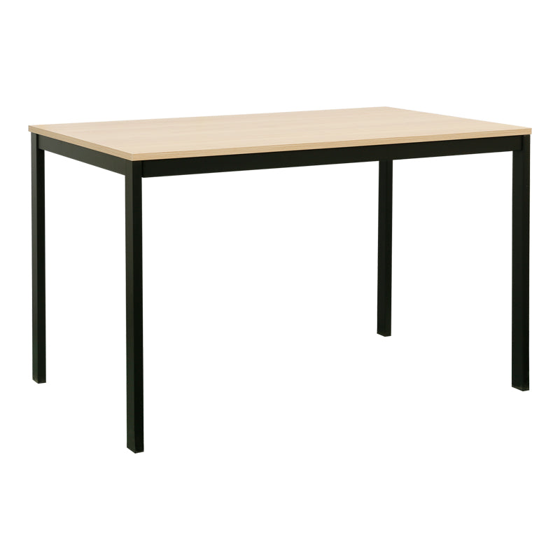 masa dining Masă extensibilă Extento, Lemn/Metal, 120-180x74x75 cm, Naturală