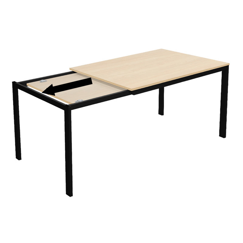 Masă extensibilă Extento, Lemn/Metal, 120-180x74x75 cm, detaliu produs