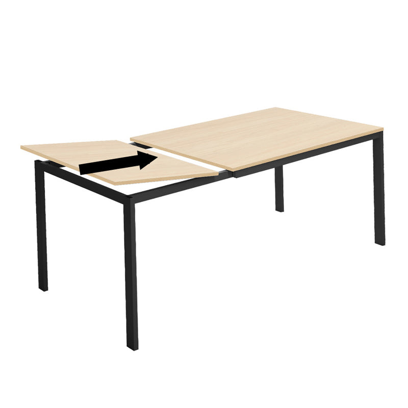 Masă extensibilă Extento, Lemn/Metal, 120-180x74x75 cm, perspectiva suplimentara