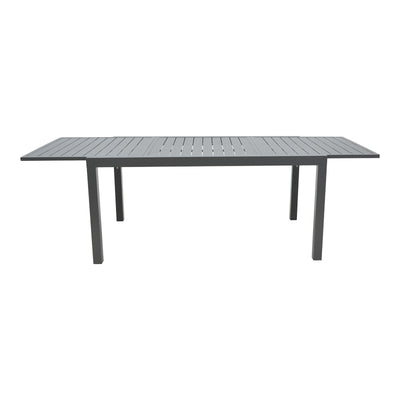 Masa extensibila Lafla aluminiu, Gri inchis, 160-240x100x75 cm, detaliu produs