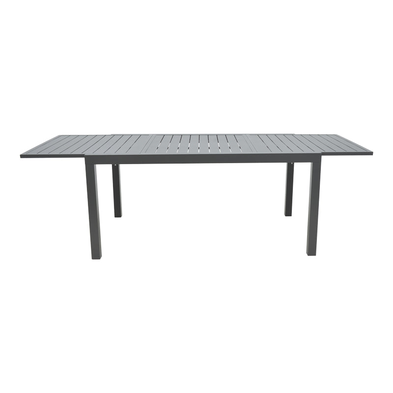 Masa extensibila Lafla aluminiu, Gri inchis, 160-240x100x75 cm, detaliu produs