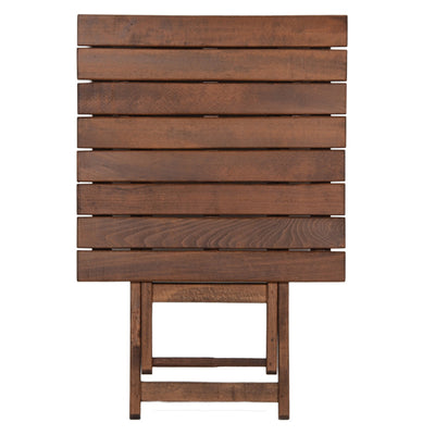 Masa exterior Retto, fag nuc, 60x60x71 cm, imagine suplimentara