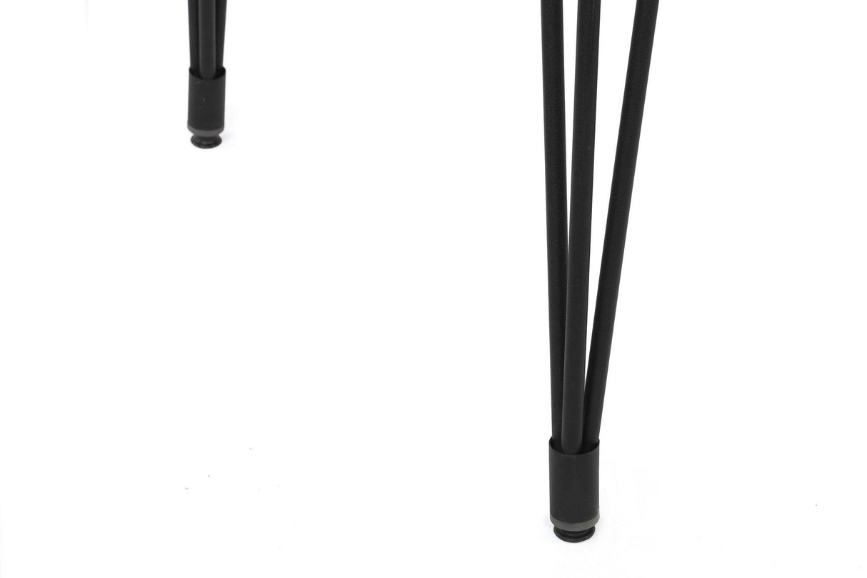 Masă Lagos - 1421, Negru, 120x75x70 cm