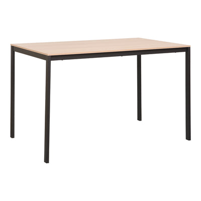 Masa metalica cu finisaj Natural-negru Faragio, metal, 120x75x75 cm
