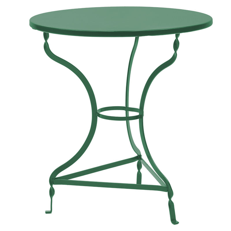 Masa Noah verde metalic, D70x72 cm