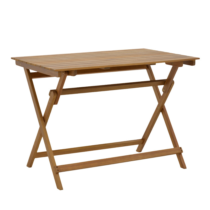 mobilier de gradina Masa pliabila Jaybo lemn Natural de salcam 100x65x72 cm