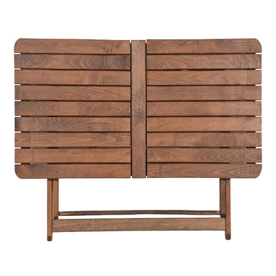 Masa Retto fag nuc impregnare, 140x80x76 cm, imagine suplimentara