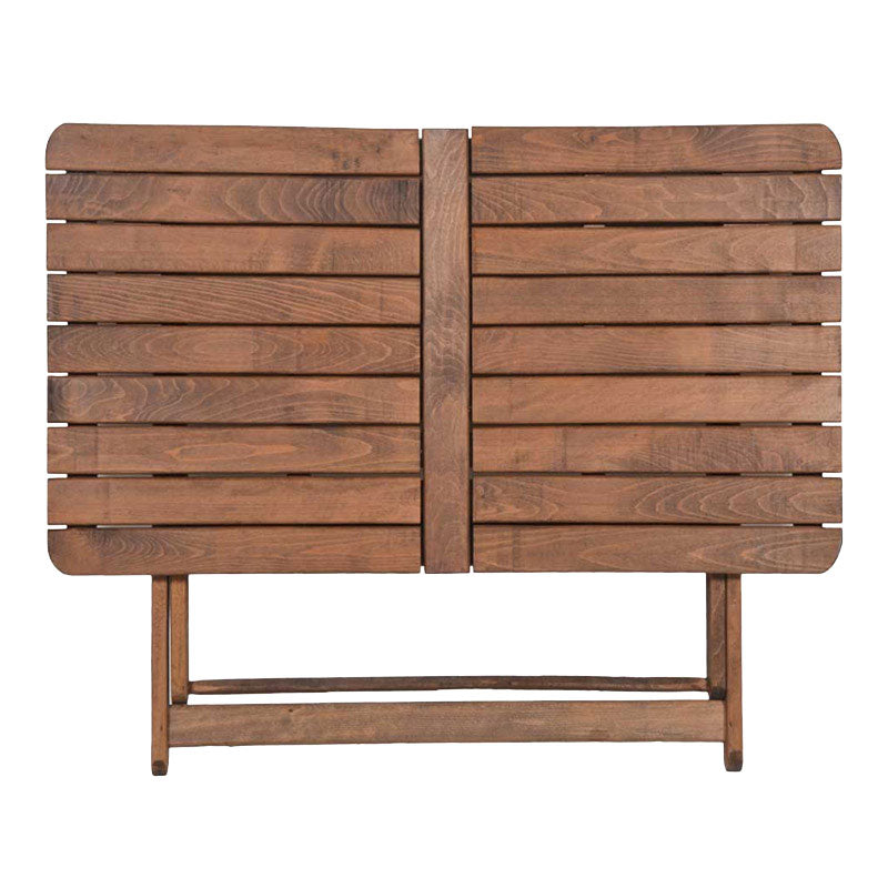 Masa Retto fag nuc impregnare, 140x80x76 cm, imagine suplimentara