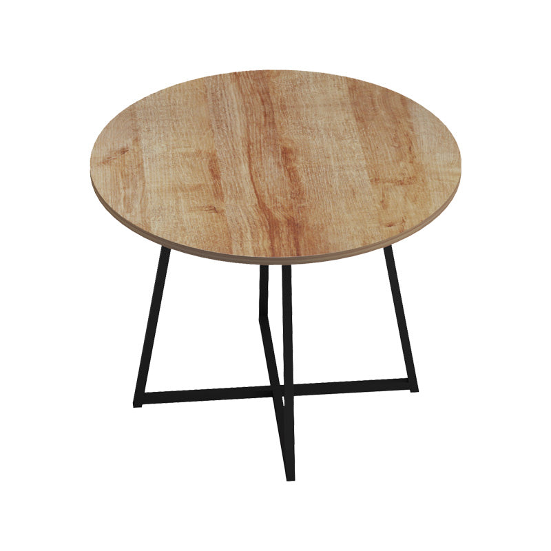 Masa rotunda de sufragerie Sarah I, Lemn Stejar & metal, 100x76 cm