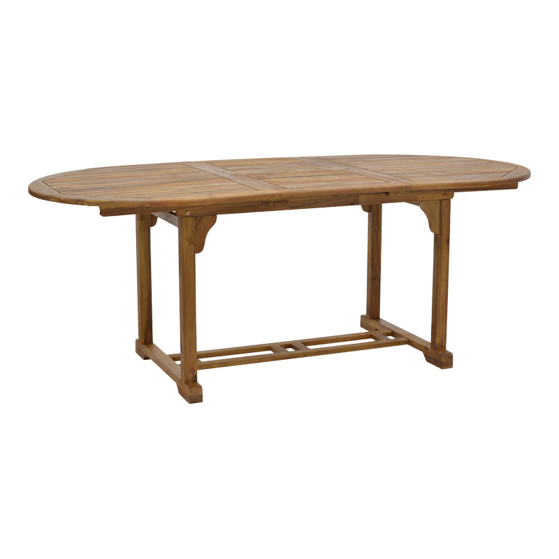 mobilier de gradina Masa Sopho extensibila lemn Natural de salcam 200/150x100x75 cm