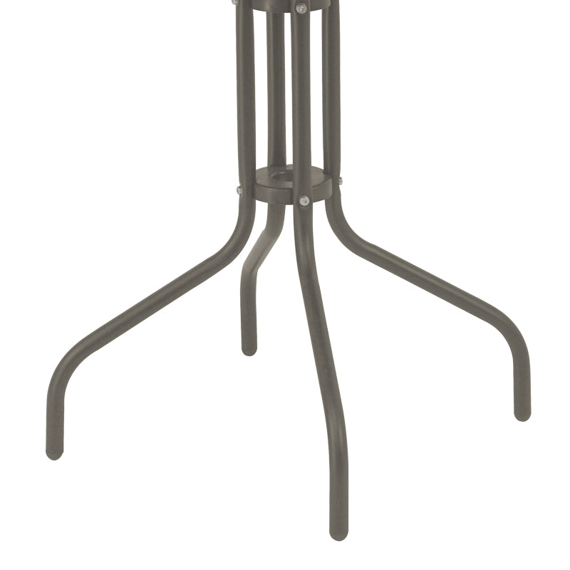 Masa Vergo Auriu metal, D60x70 cm, detaliu produs