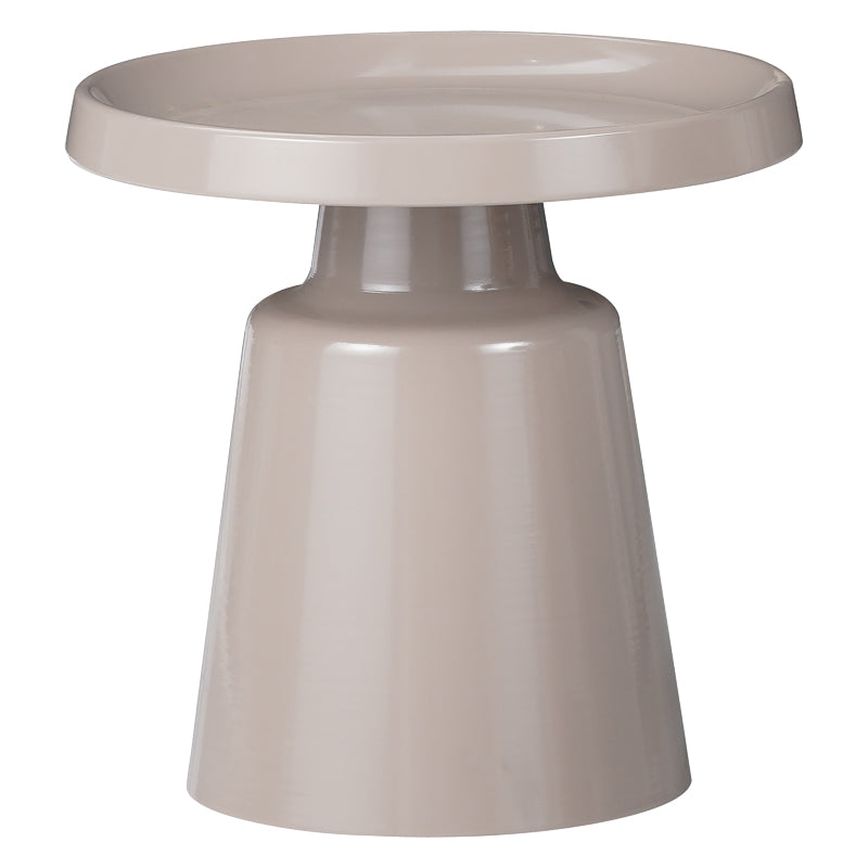Set 2 mese de cafea Ginoze, Metal, 70x70x40 cm - Bej