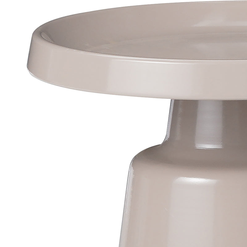 Set 2 mese de cafea Ginoze, Metal, 70x70x40 cm - Bej