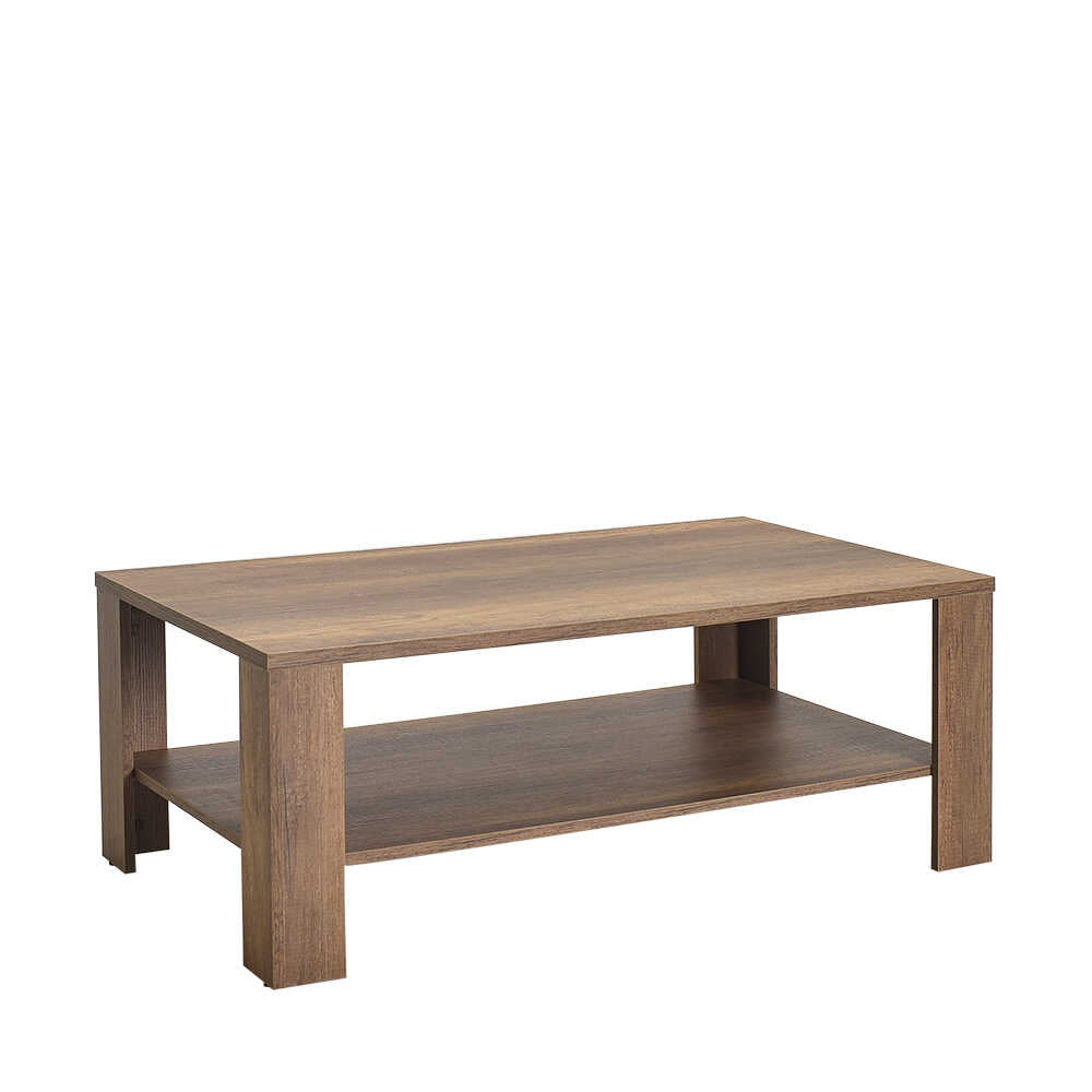 Masuta Cafea Rectangular Adore Living, Alb - Maro, 110x42x65 cm - Maro