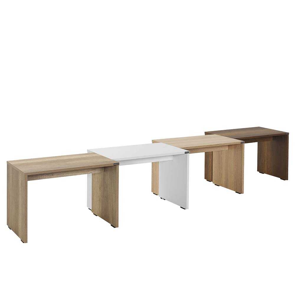 Masuta Cafea/Birou Adore Rio Office, 60x43x40 cm - Alb