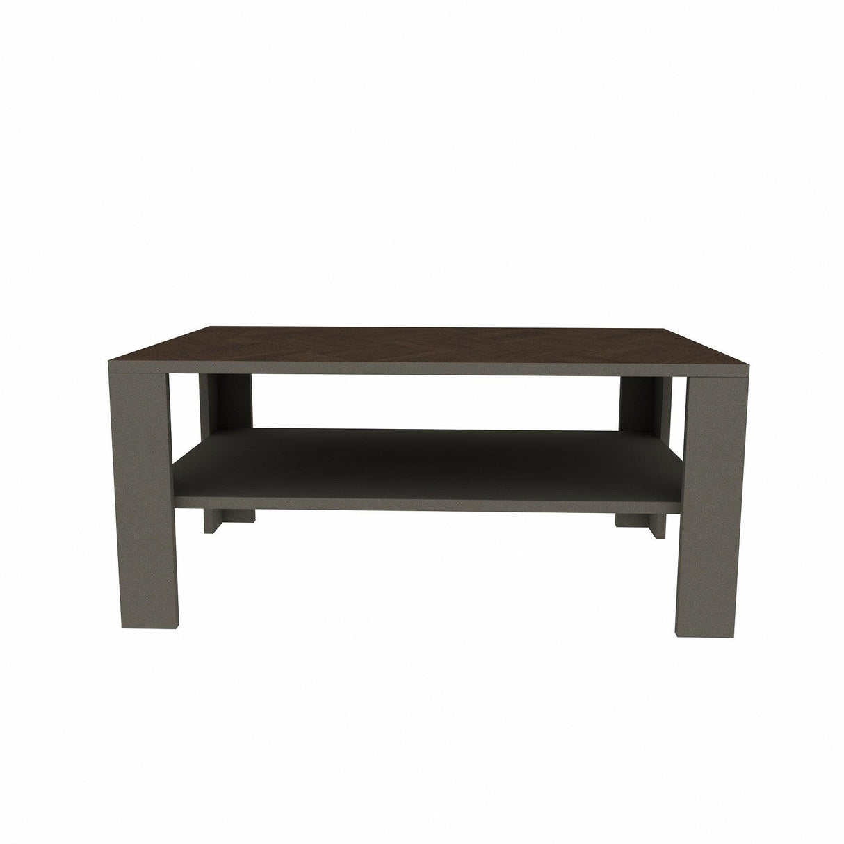 Masuta de cafea Ace, Gri inchis, 90x41x60 cm