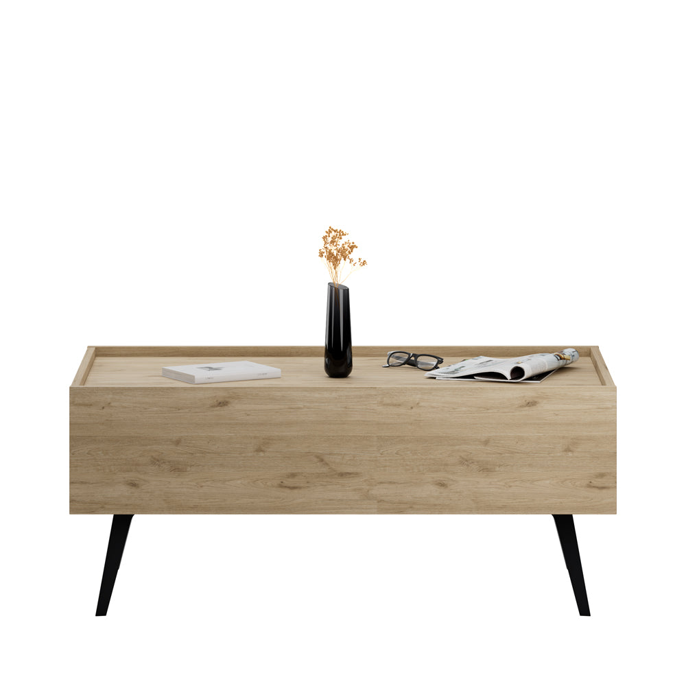 Masuta de cafea Adore Luna, Stejar, 103x45x60 cm