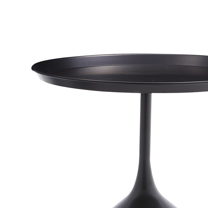 Masuta de cafea AGrile metal, negru, D50x60 cm, imagine suplimentara