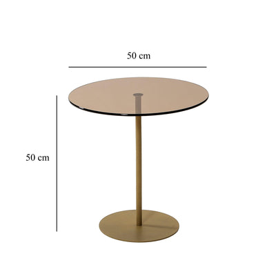 MASUTA DE CAFEA Chill-Out - Gold, Bronze, Aur, 50x50x50 cm