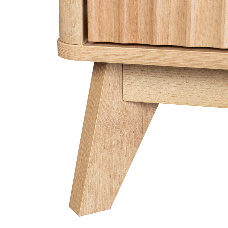 Masuta de cafea, cu aspect Natural Hamea, 110x55x45 cm