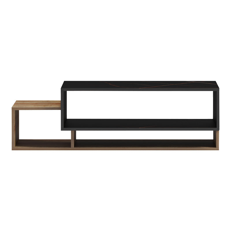 Masuta de cafea Dekost, Pal melaminat, 105x50x32 cm - Stejar-Marmura Neagra