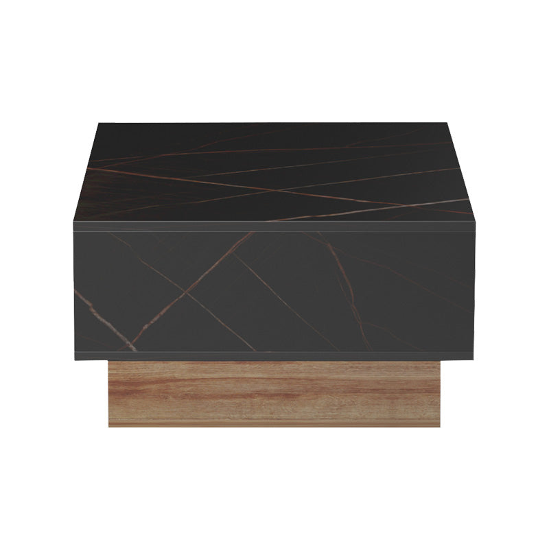 Masuta de cafea Dekost, Pal melaminat, 105x50x32 cm - Stejar-Marmura Neagra