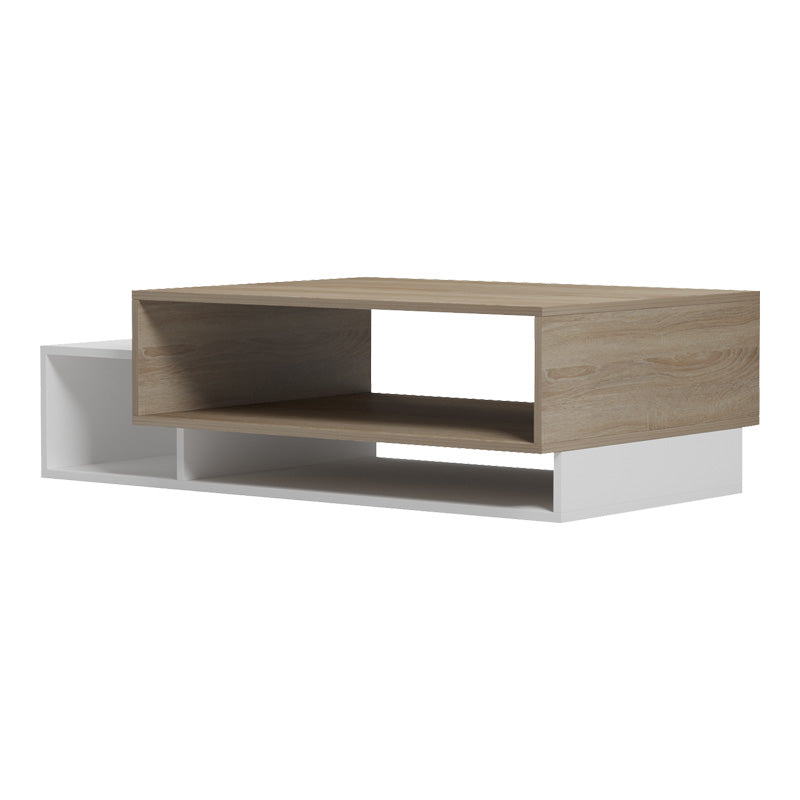 Masuta de cafea Dekost, Pal melaminat, 105x50x32 cm - Sonoma-Alb