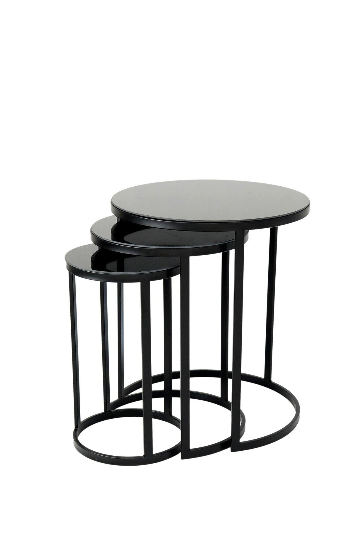 MASUTA DE CAFEA Dunya, Negru, 28x46x28 cm