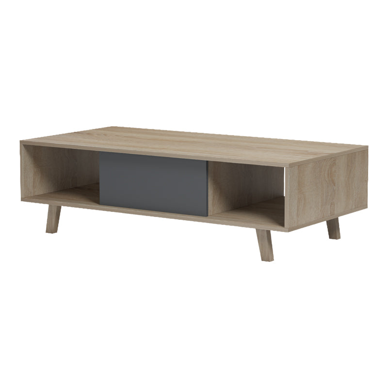 Masuta de cafea Elonza, Sonoma-Antracit, 120x60x36 cm